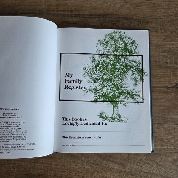 My Family Register book - Picture 4 of 9